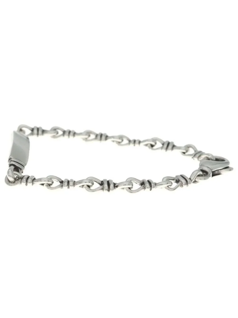 Tiffany & Co Vintage Knot Link ID Bracelet Not Silver